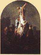 REMBRANDT Harmenszoon van Rijn Deposition from the Cross fgu France oil painting artist